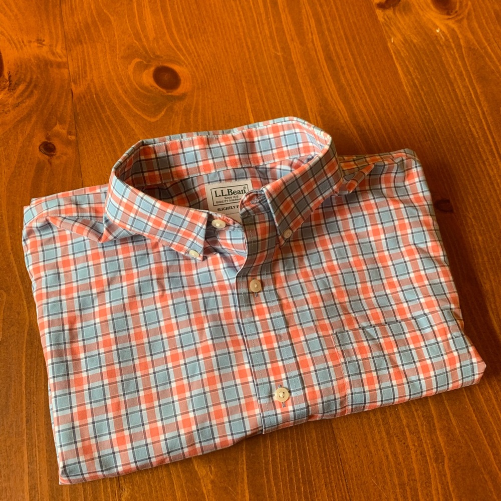 Men’s L.L. Bean Slightly Fitted Shirt
